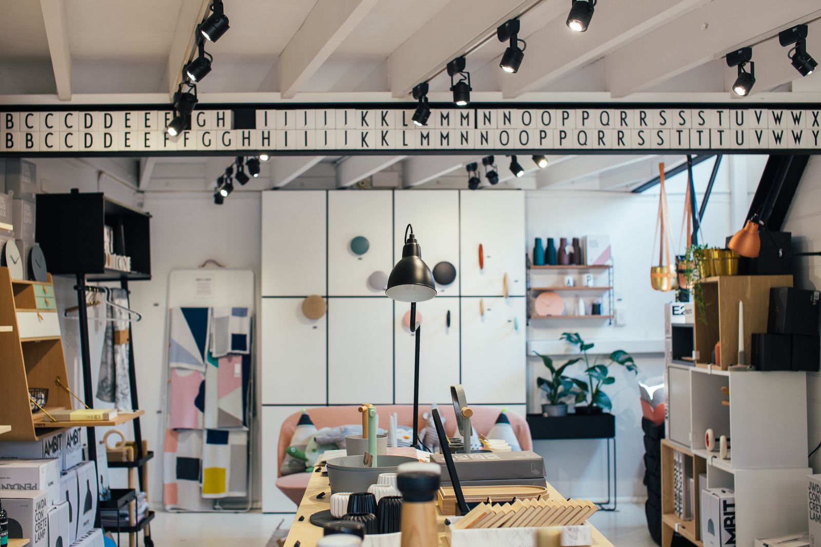 Modern retail store interior