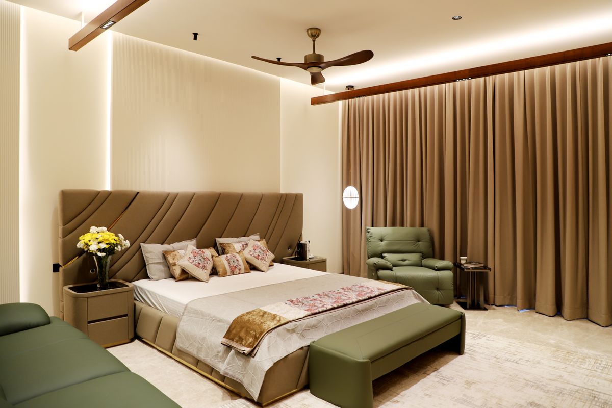 Modern luxury bedroom